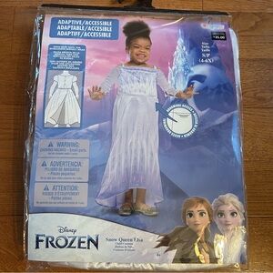 New Disney frozen Elsa Costume kids size small 4-6yrs
